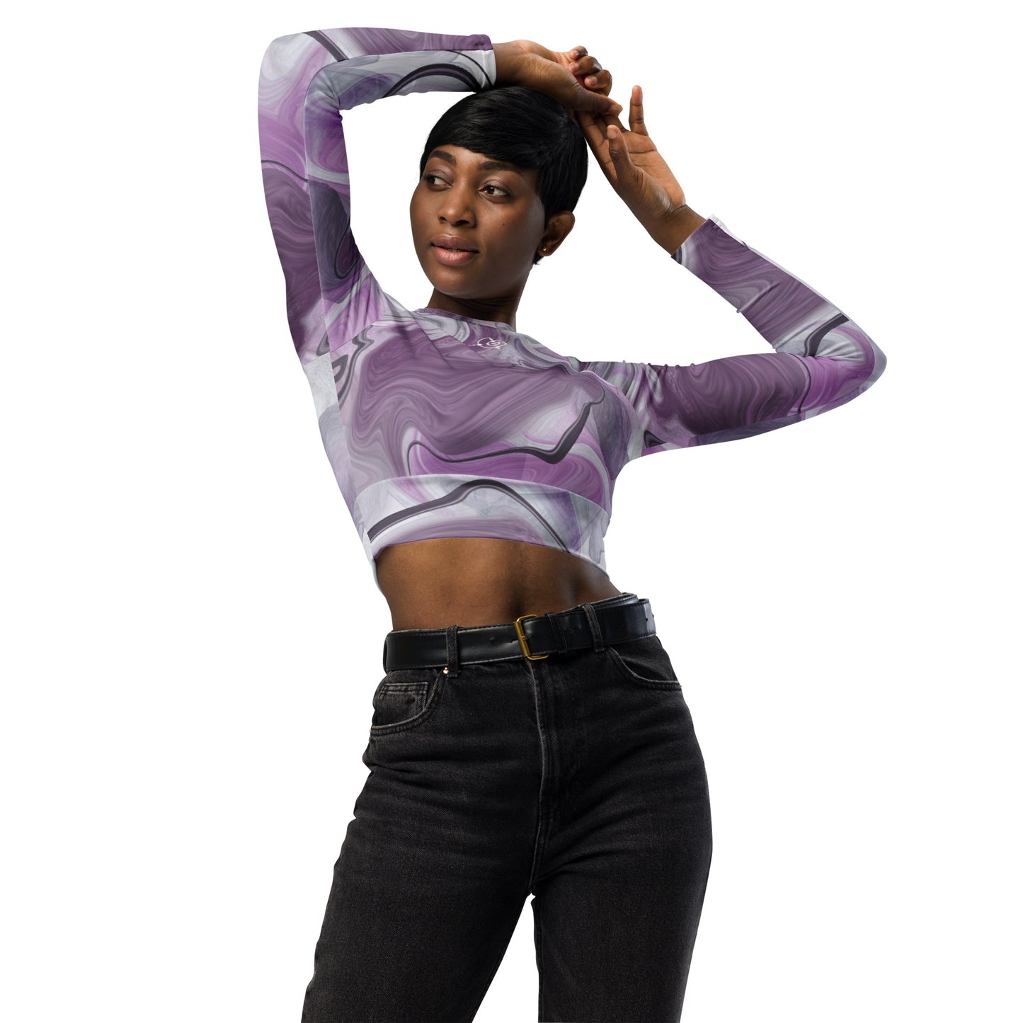 OG Stasis Recycled long-sleeve crop top