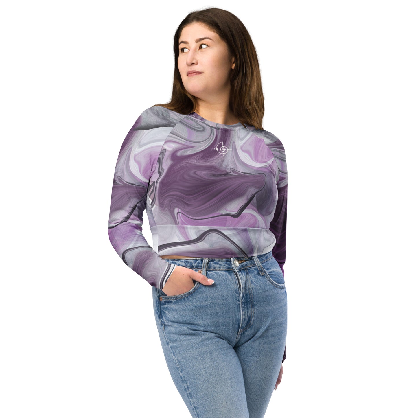 OG Stasis Recycled long-sleeve crop top