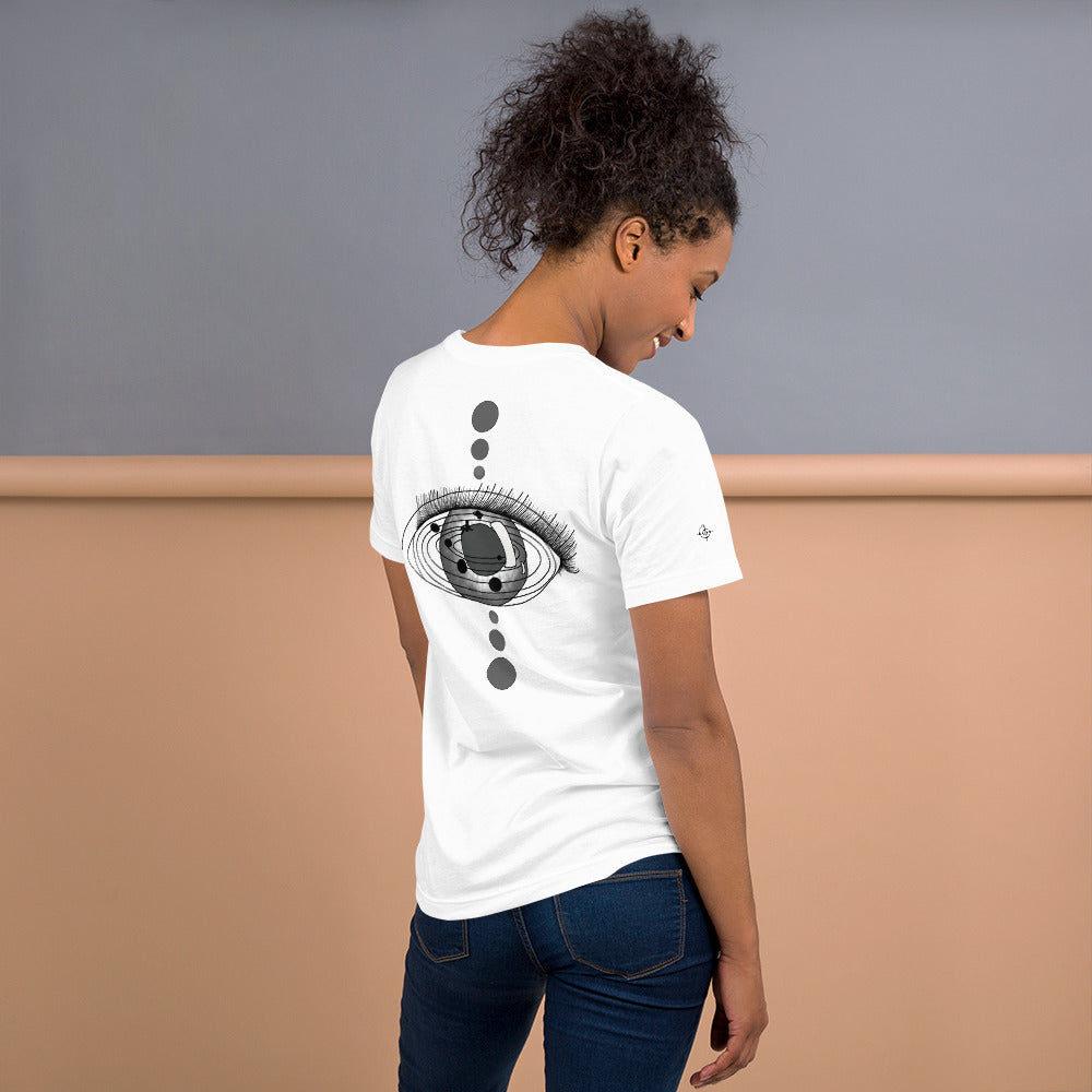 Shaded Cosmic Eyes Tee White